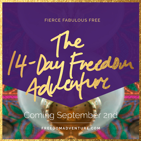 Introducing the 14-Day #FreedomAdventure (come play – it’s free!)